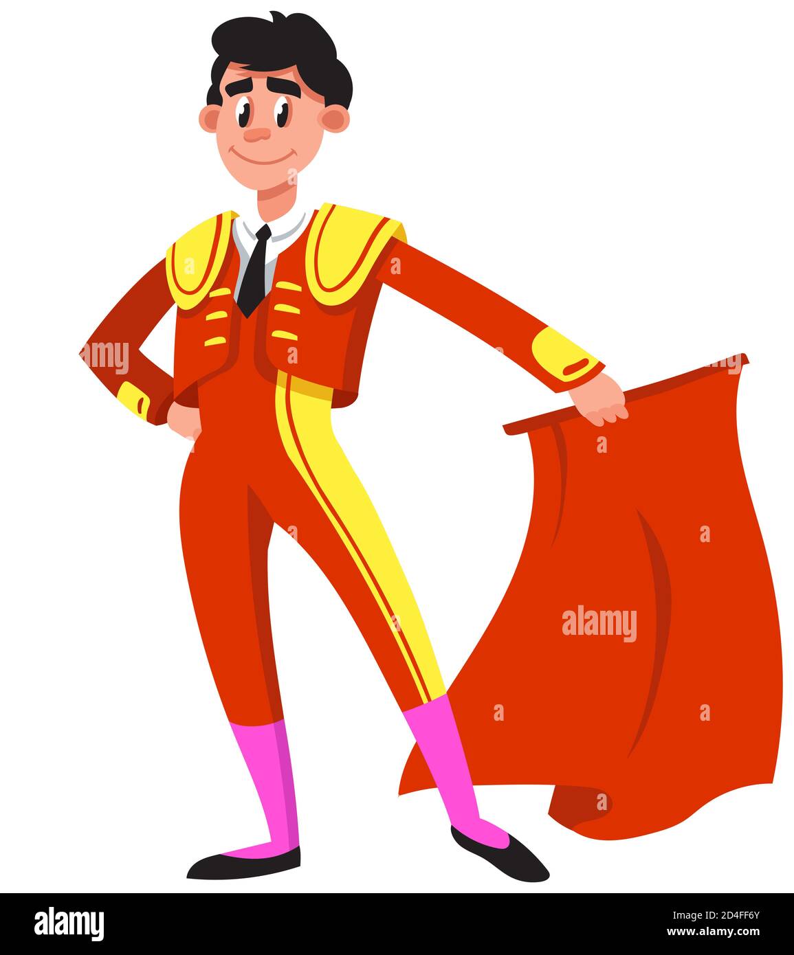 Bullfighter holding red cloth. Male character in cartoon style Stock Vector Image & Art - Alamy Bullfighter holding red cloth. Male character in cartoon style Stock Vector Image & Art - Alamy