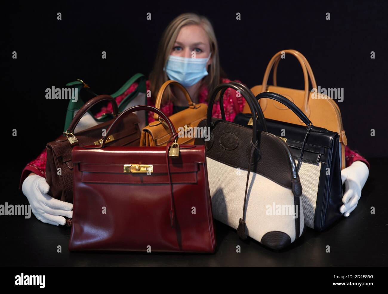 Bonhams designer handbags sale hi-res stock photography and images - Alamy