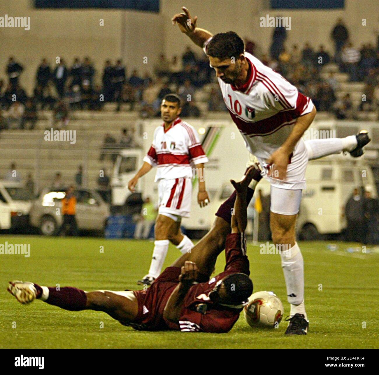 2004. Jordan beat Qatar 