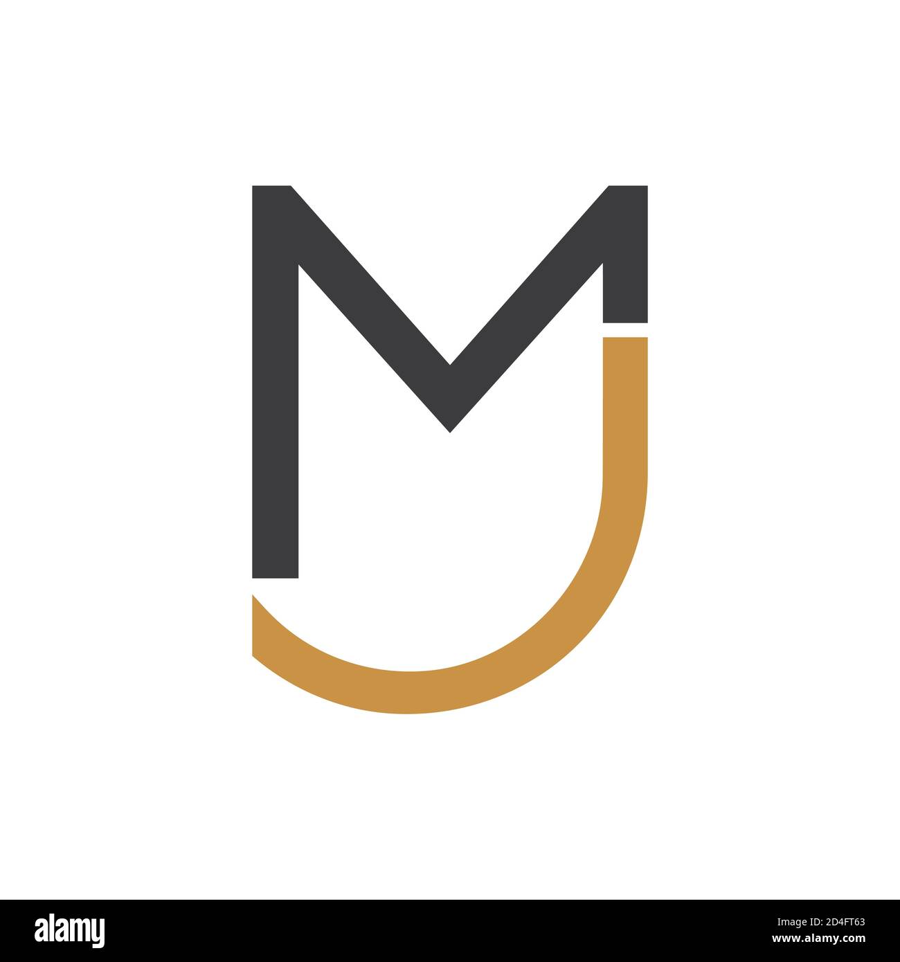 Initial letter jm logo or mj logo vector design template Stock Vector ...