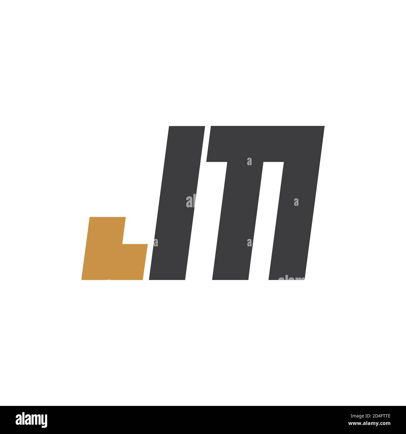 Initial letter jm logo or mj logo vector design template Stock Vector ...