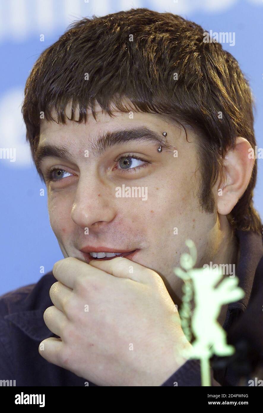 Actor Libero De Rienzo Attends A News Conference To Introduce The Film A Ma Soeur Fat Girl Screening At The 51st Berlin Film Festival February 10 2001 The Film Tells The Story