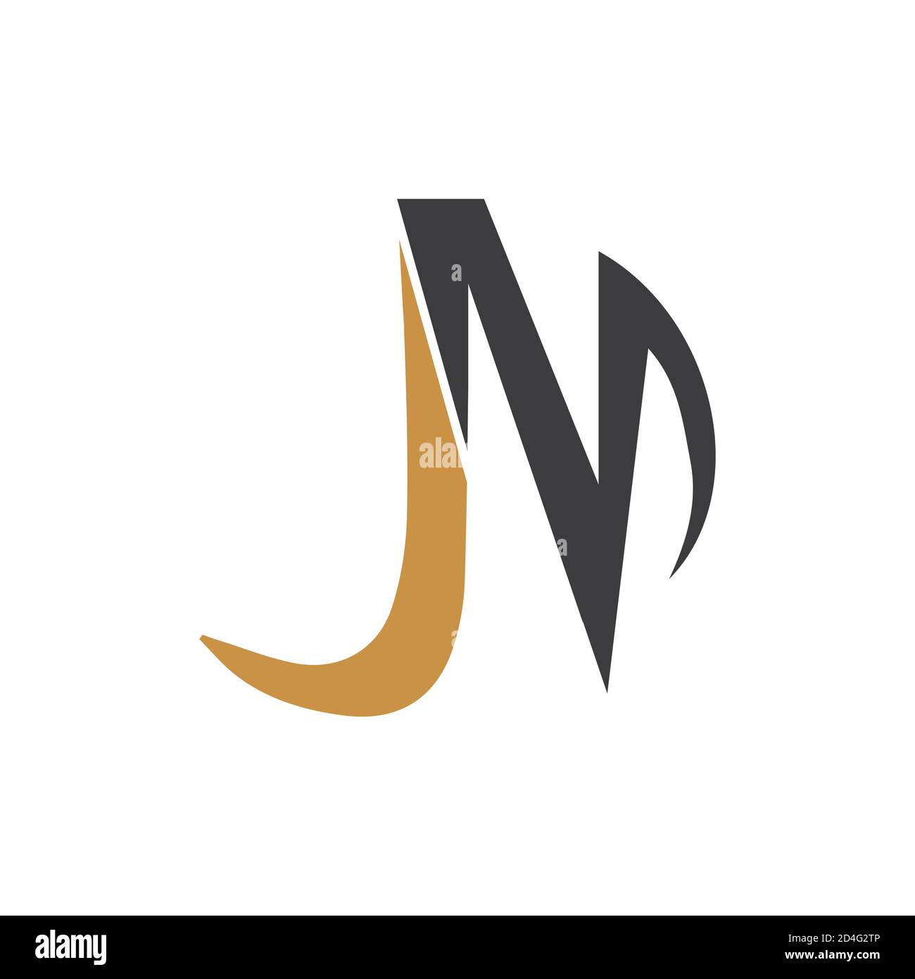 Initial letter jm logo or mj logo vector design template Stock Vector ...