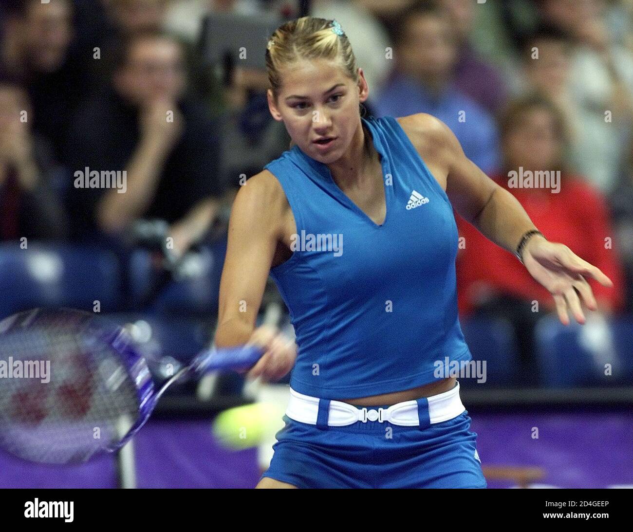 Anna Kournikova Forehand High Resolution Stock Photography and Images