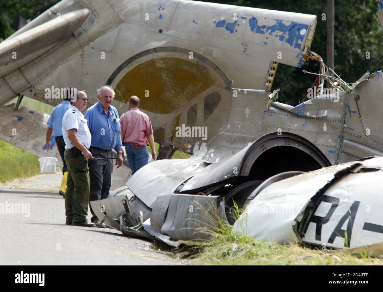 Crashed near brachenreute hi-res stock photography and images - Alamy