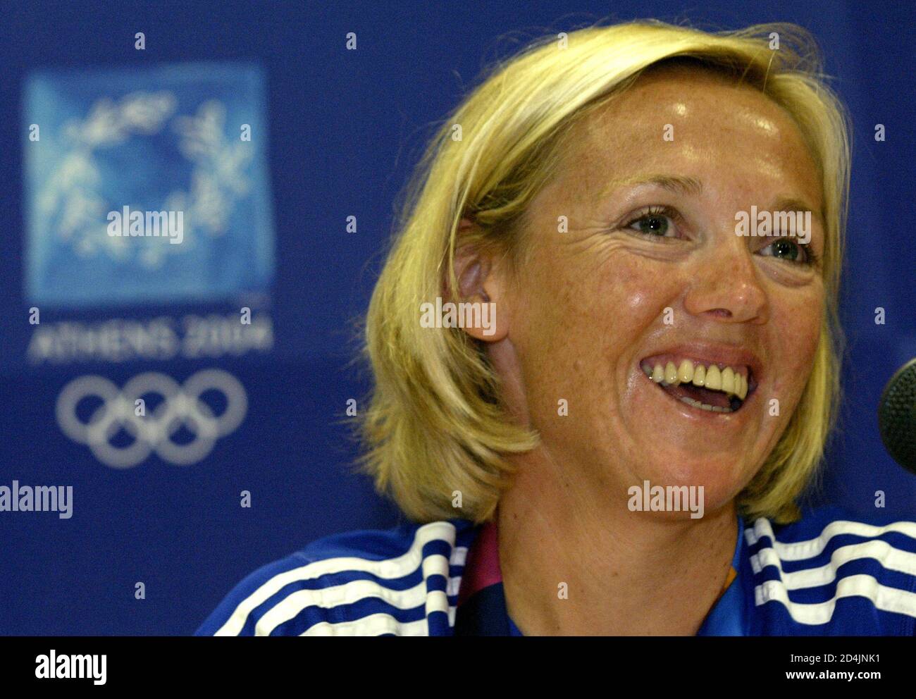 Gold medallist in the europe sailing class shirley robertson hires