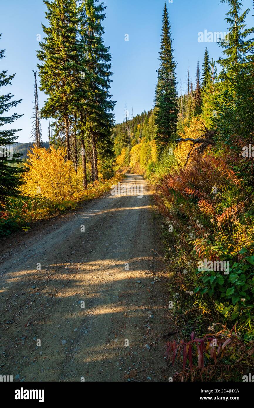 Pass Creek Pass, Metaline Falls, Washington, State Stock Photo Alamy