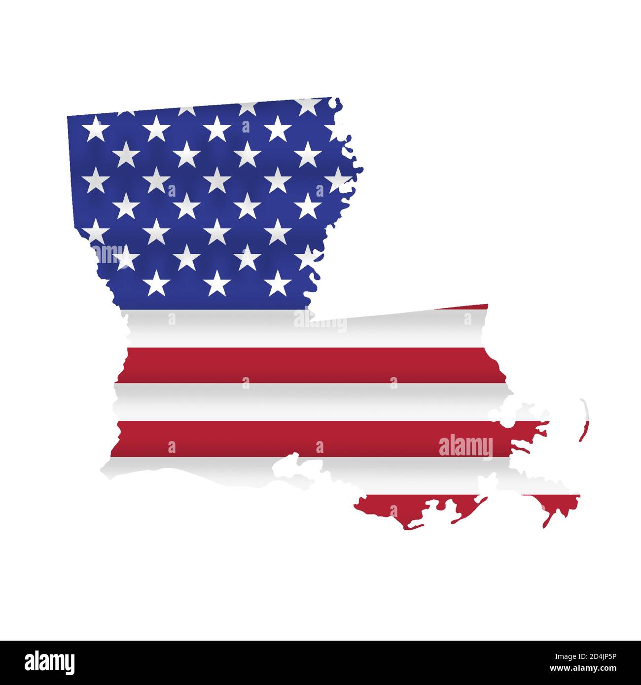 Independence louisiana map Stock Vector Images Alamy