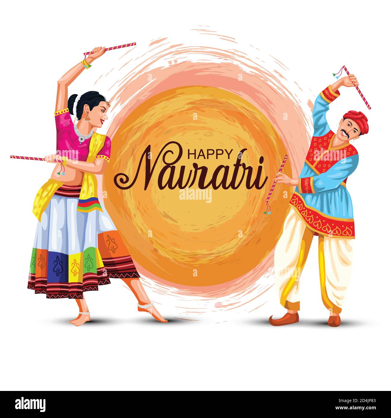 Imágenes De Navratri Dandiya