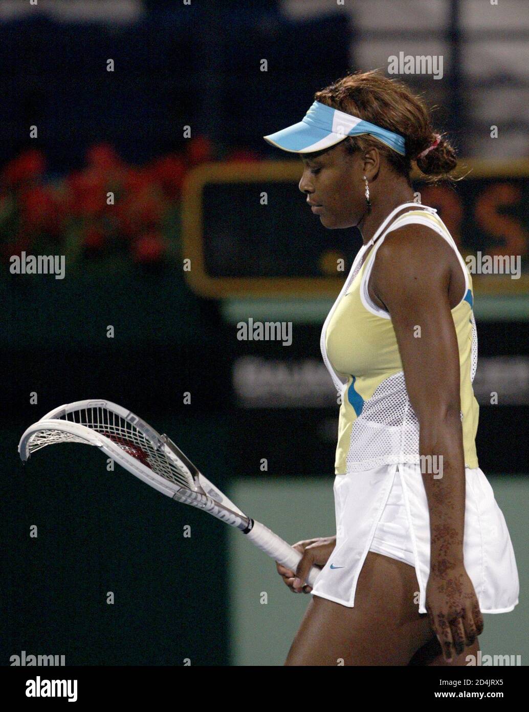 Serena williams breaking racket hires stock photography and images Alamy