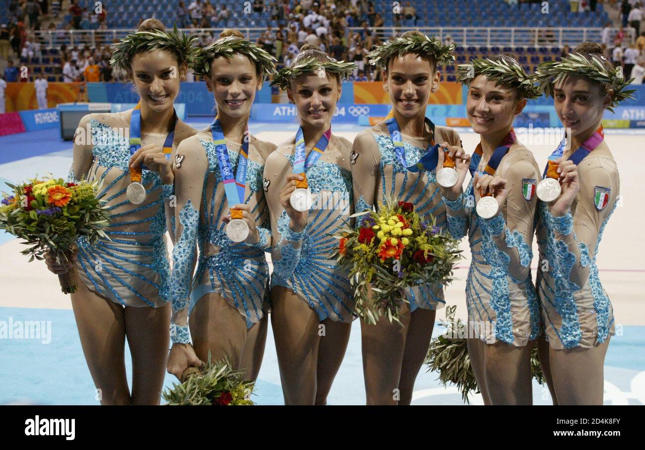 Gymnastics athens olympic games 2004 group all around final hires
