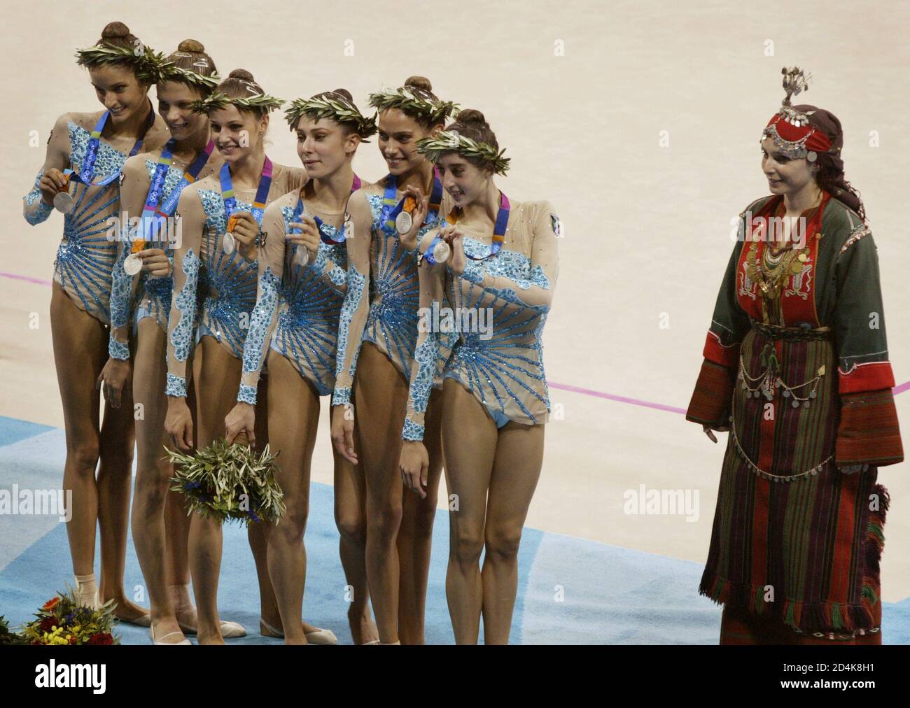 Gymnastics athens olympic games 2004 group all around final hires