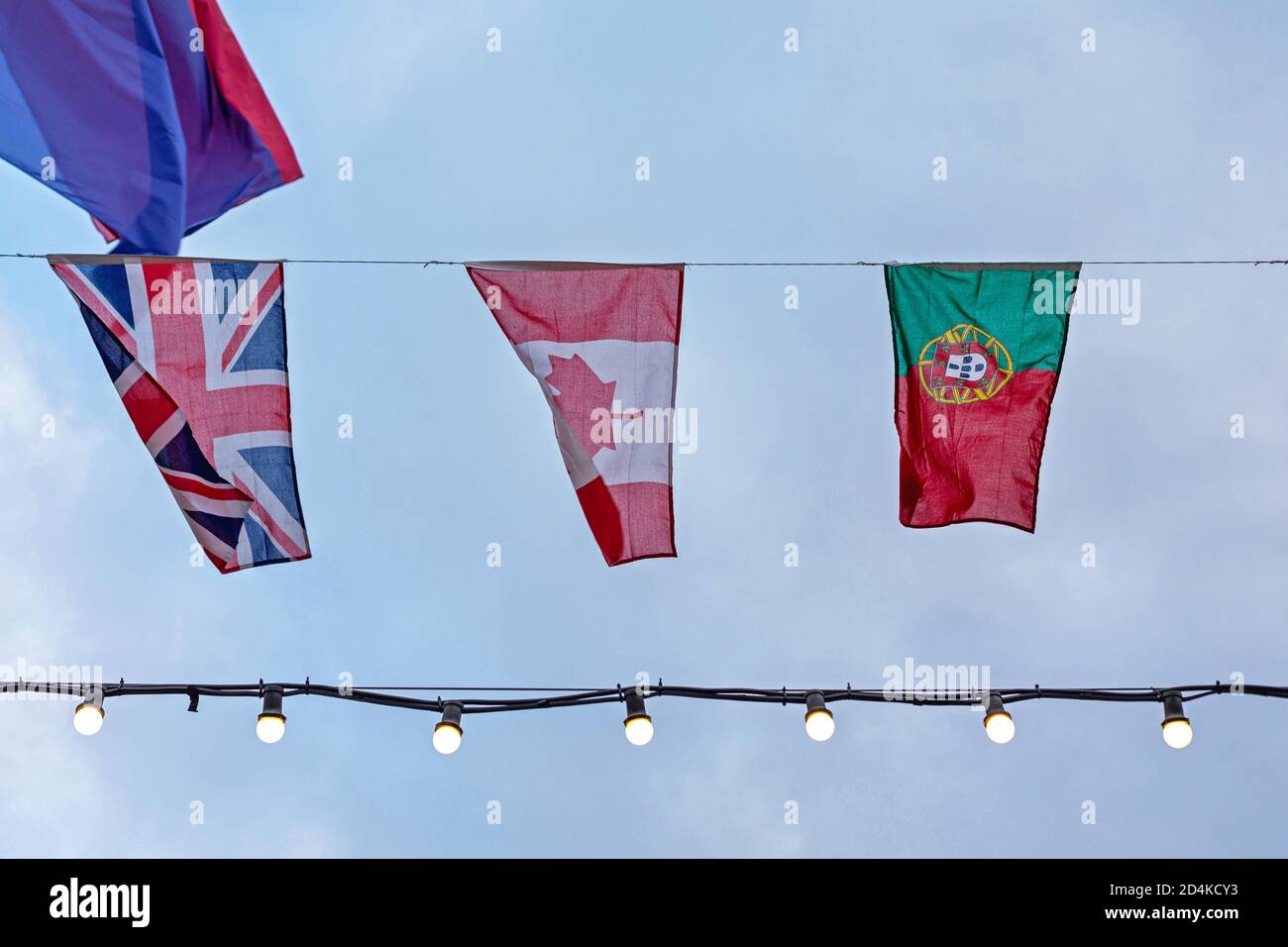 String Of Union Jack Flags High Resolution Stock Photography and Images ...