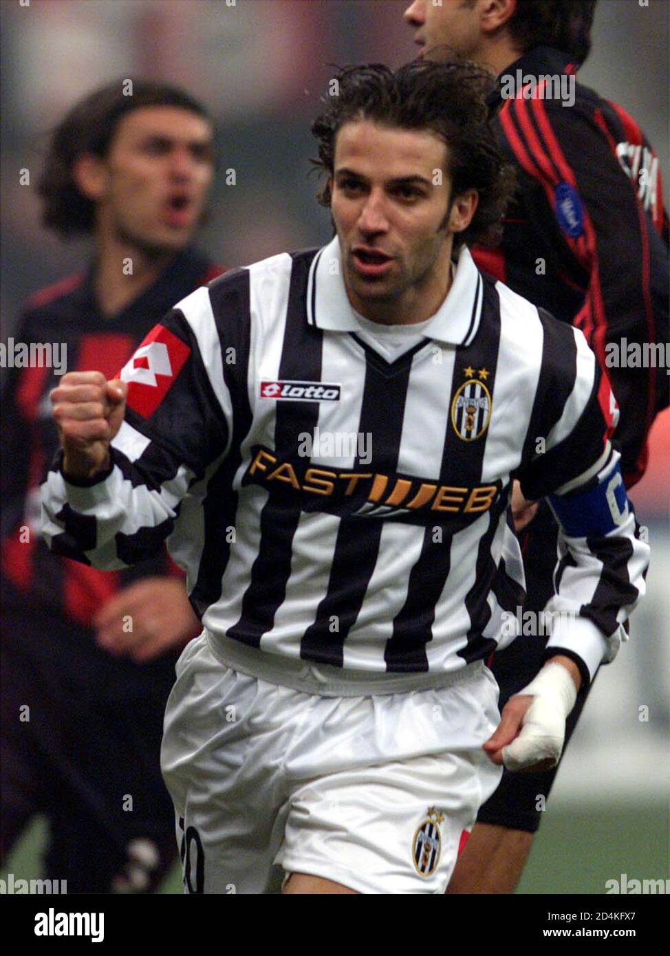 Poster Del Piero 2001 - Affiche Juventus Italie 28,7 X 20 Pouces - Collection Foot