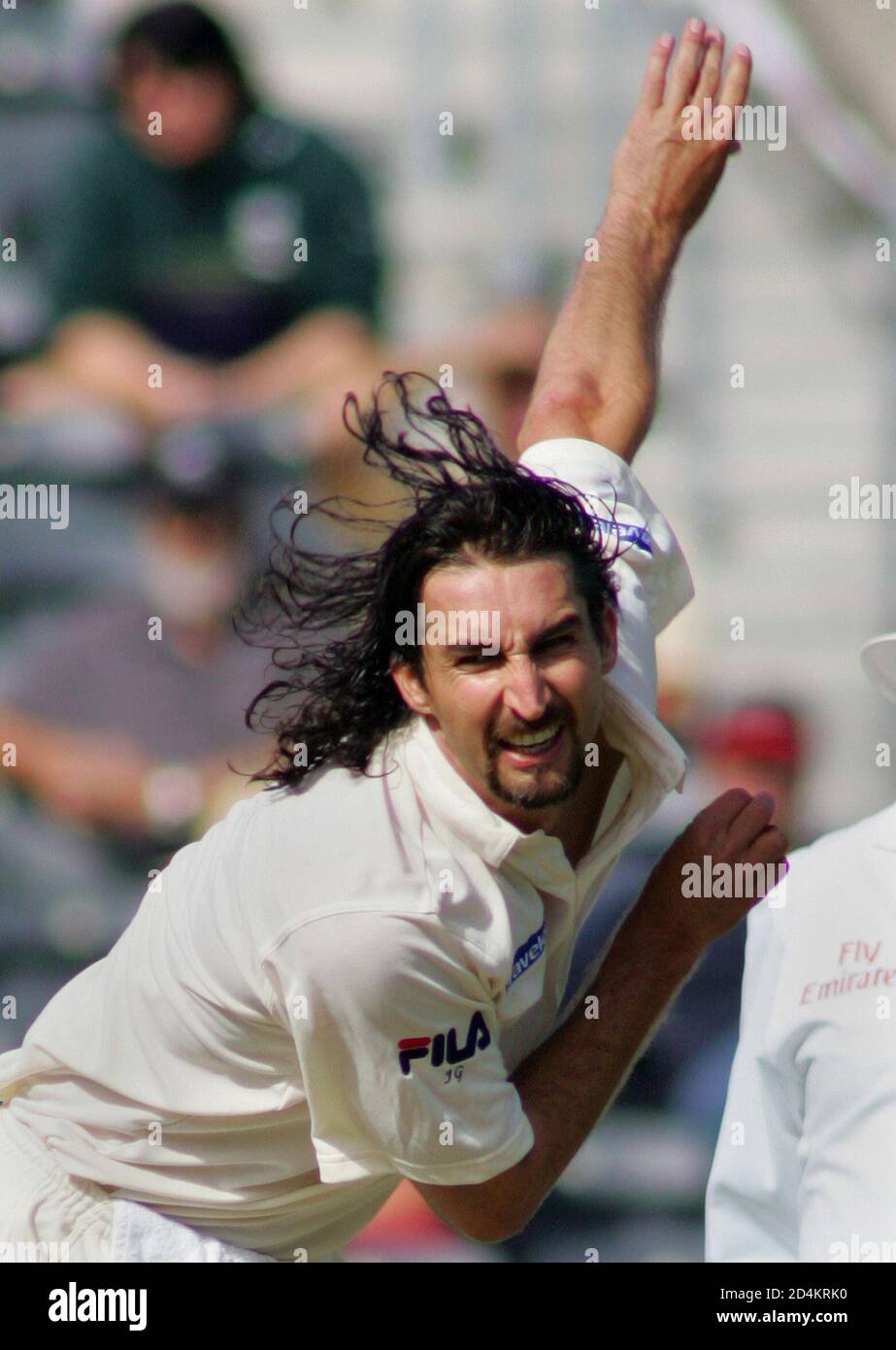 Australian bowler jason gillespie hires stock photography and images
