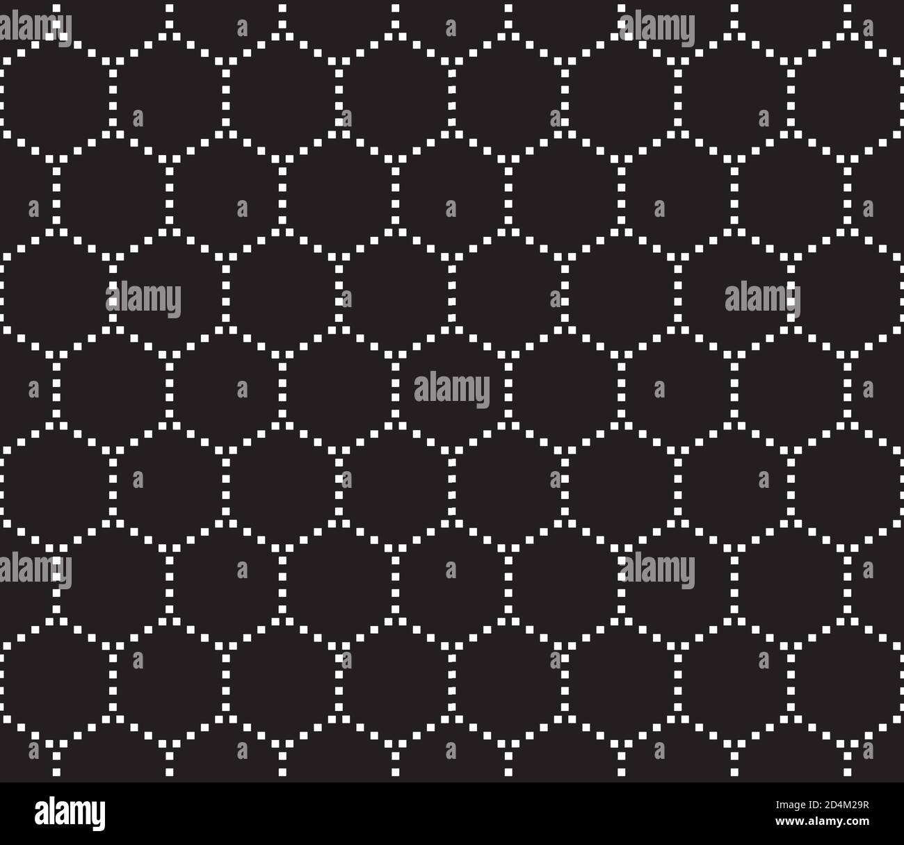 Seamless background with white squares(hexagon) Stock Vector
