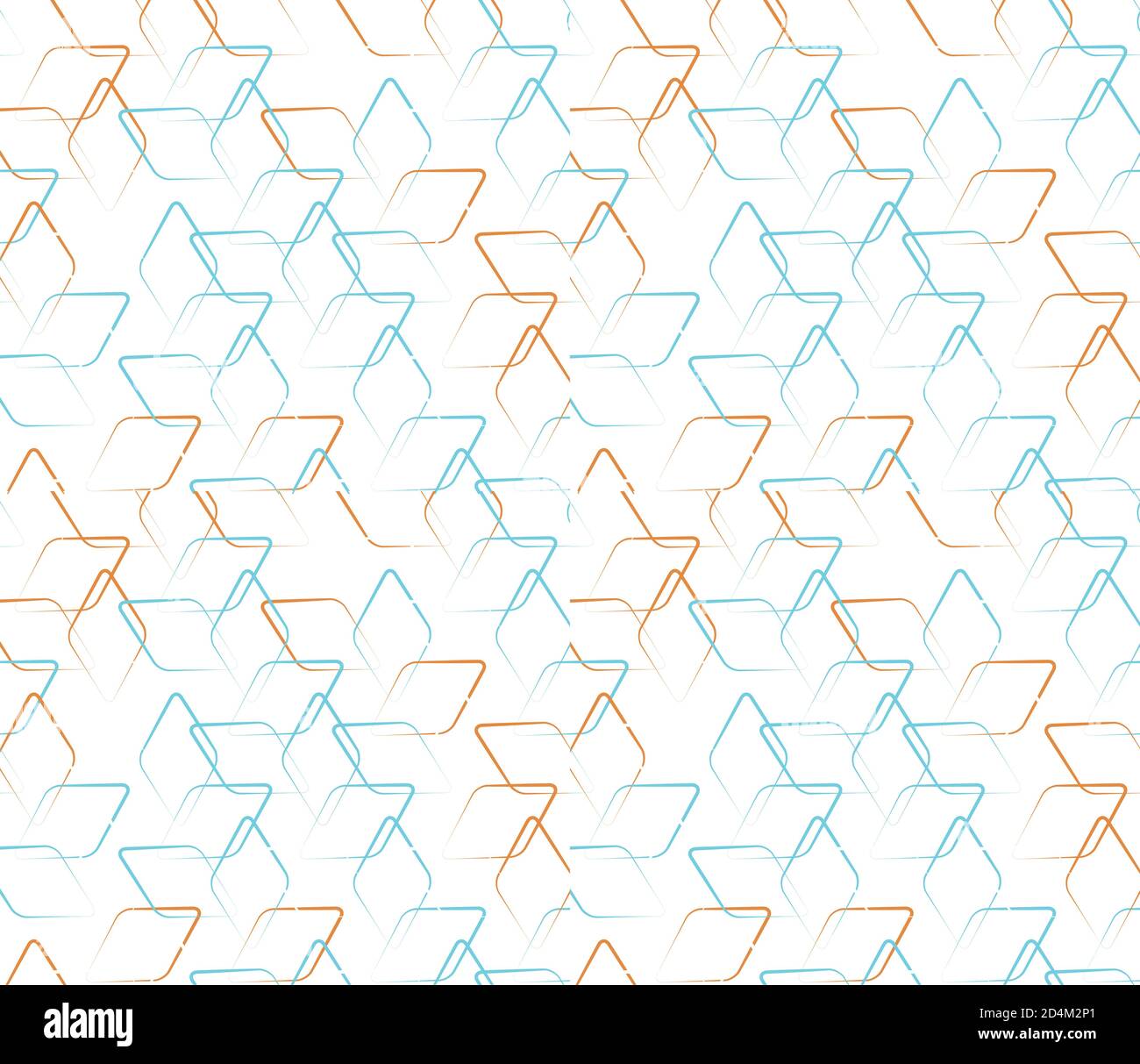 Seamless pattern with colored rhombuses Stock Vector