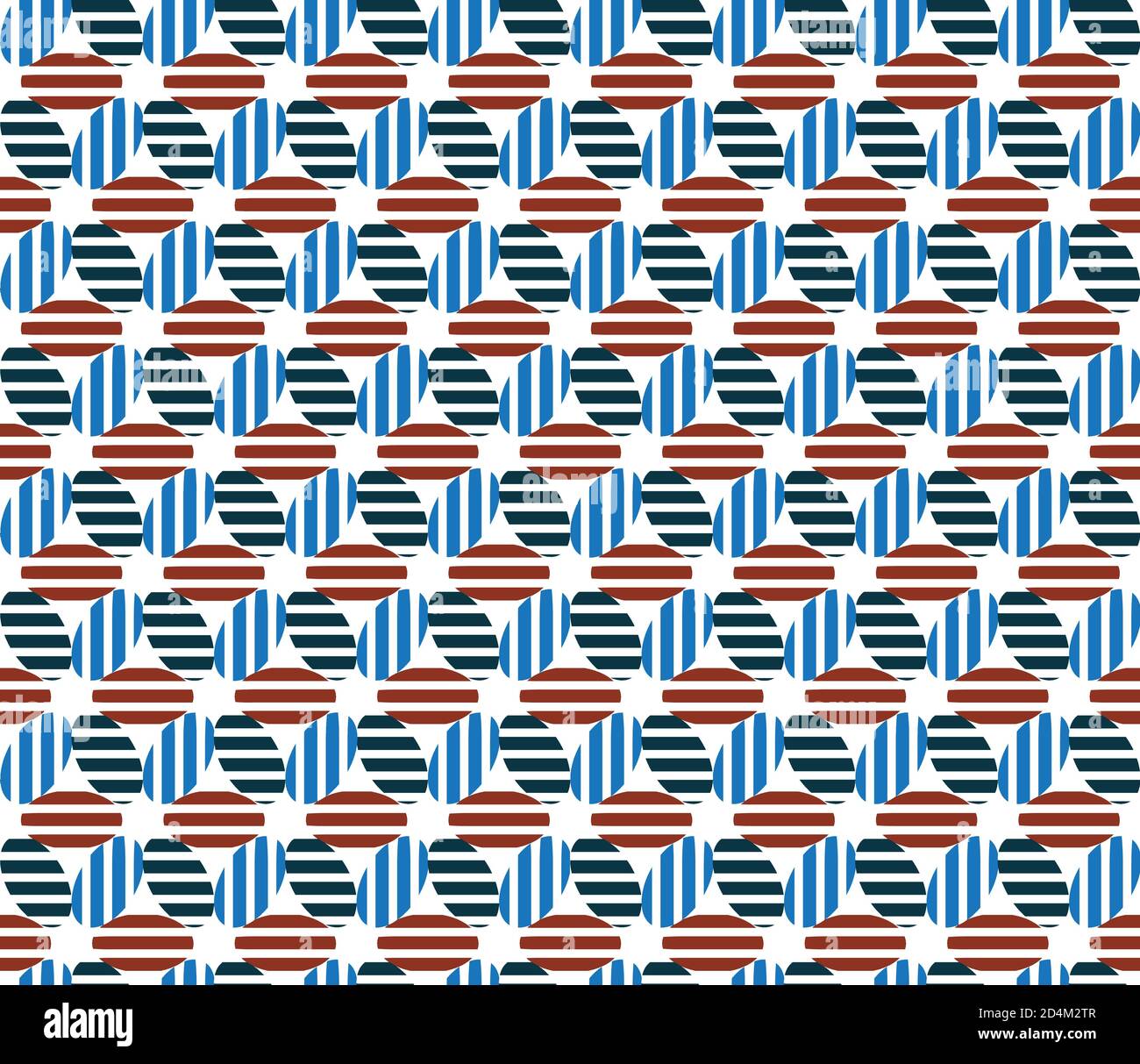 Colored seamless pattern with ellipse Stock Vector