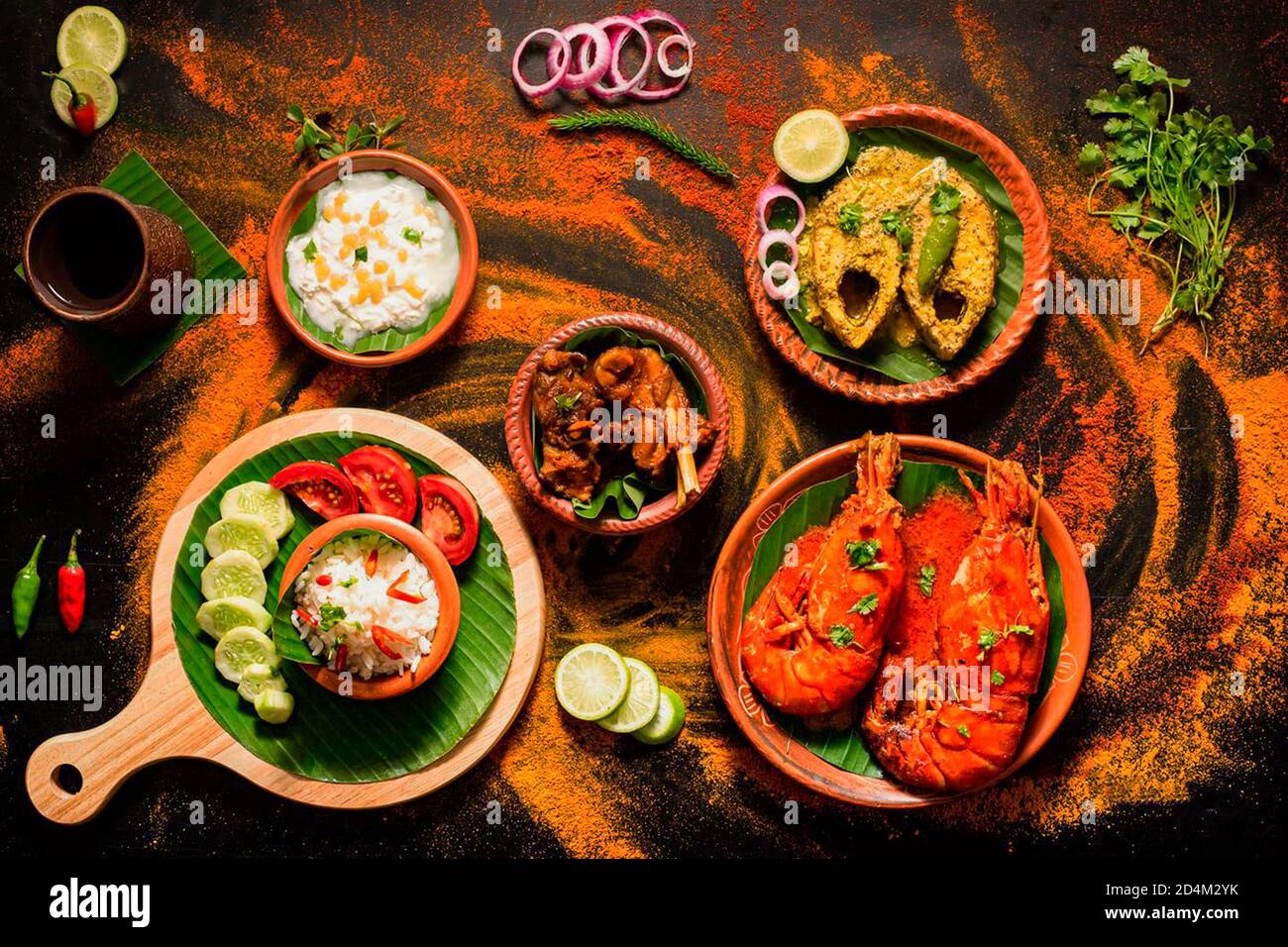 fish dishes are bengali delicacy Stock Photo