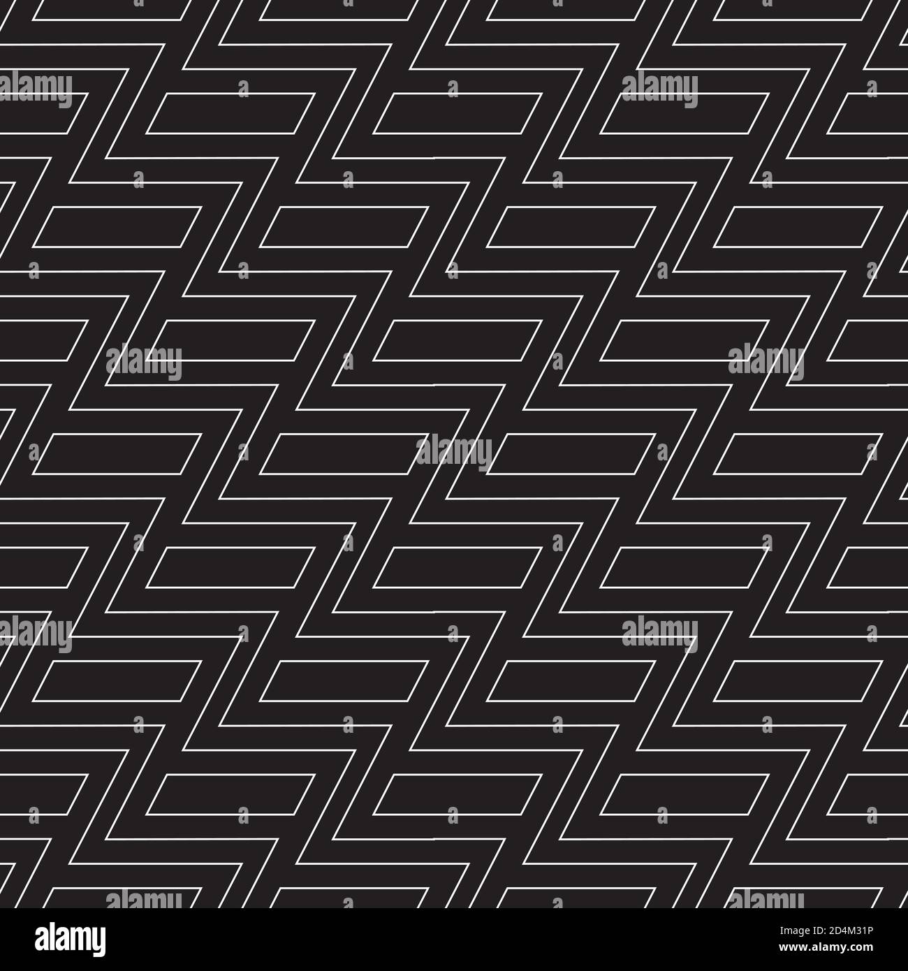 White parallel zigzag lines hi-res stock photography and images - Alamy