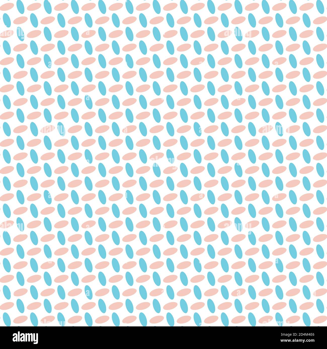 Seamless texture with oblique colored ellipses Stock Vector