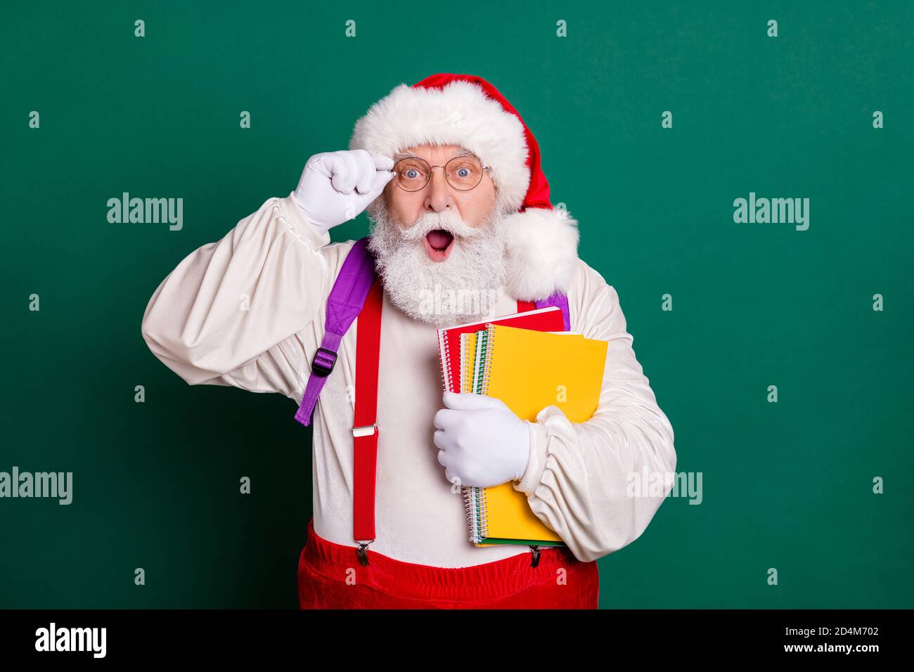 Santa claus hands holding book hi-res stock photography and images - Alamy