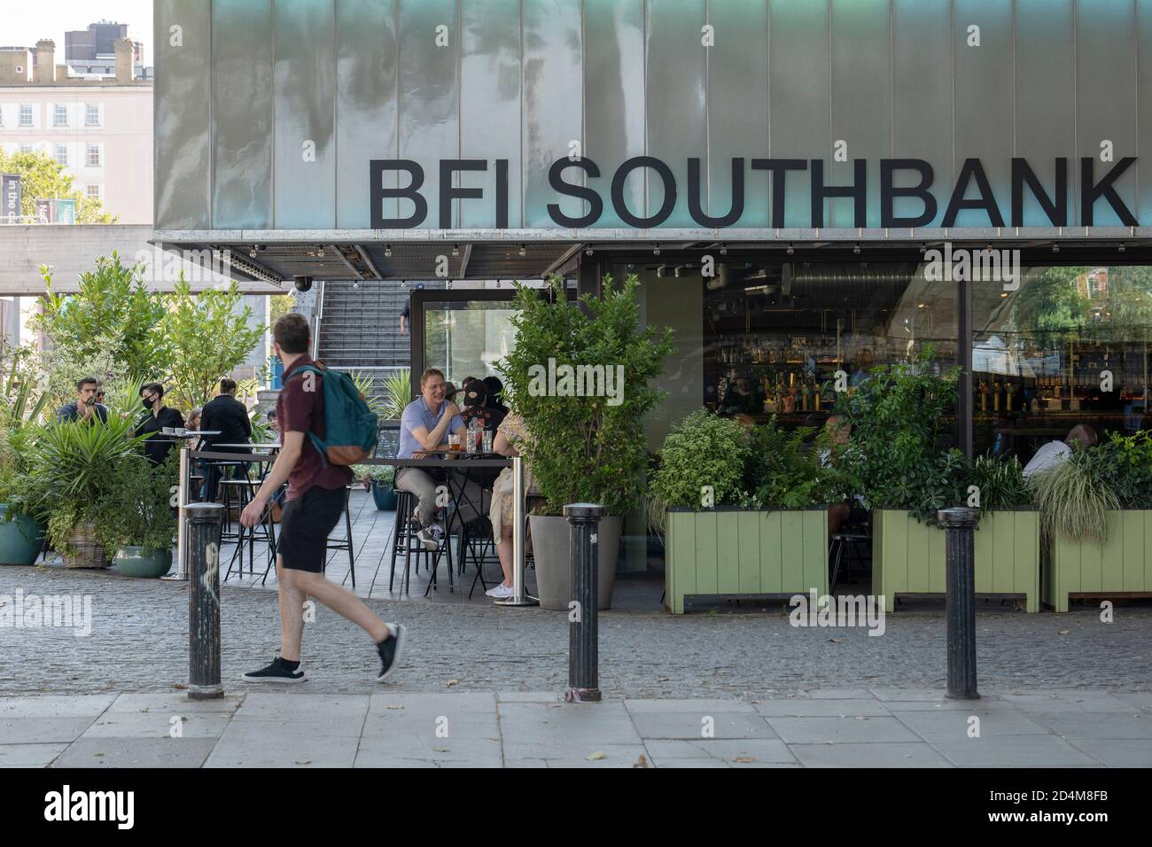 The BFI on the 14th September 2020 on the South Bank in the United Kingdom. Photo by Sam Mellish Stock Photo