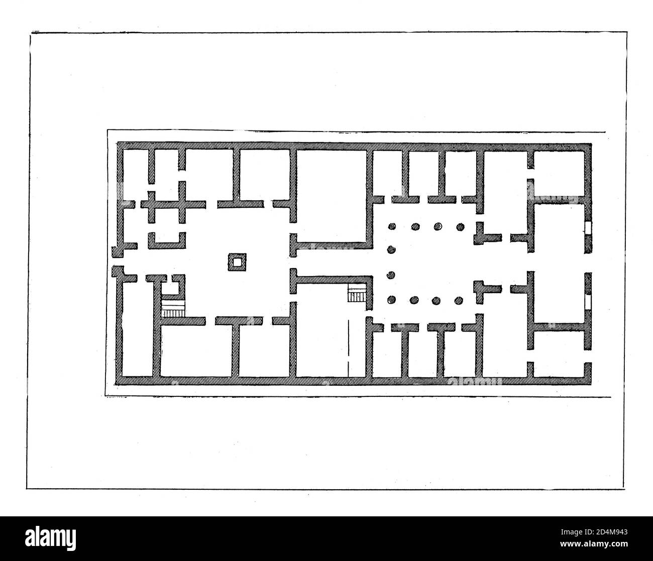 Ancient Greek House Plan Cut Out Stock Images Pictures Alamy