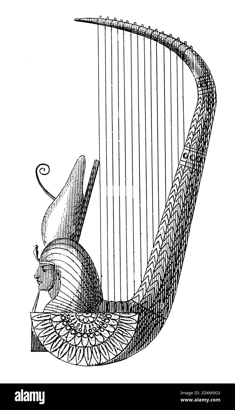 Ancient egypt musical instruments hires stock photography and images Alamy