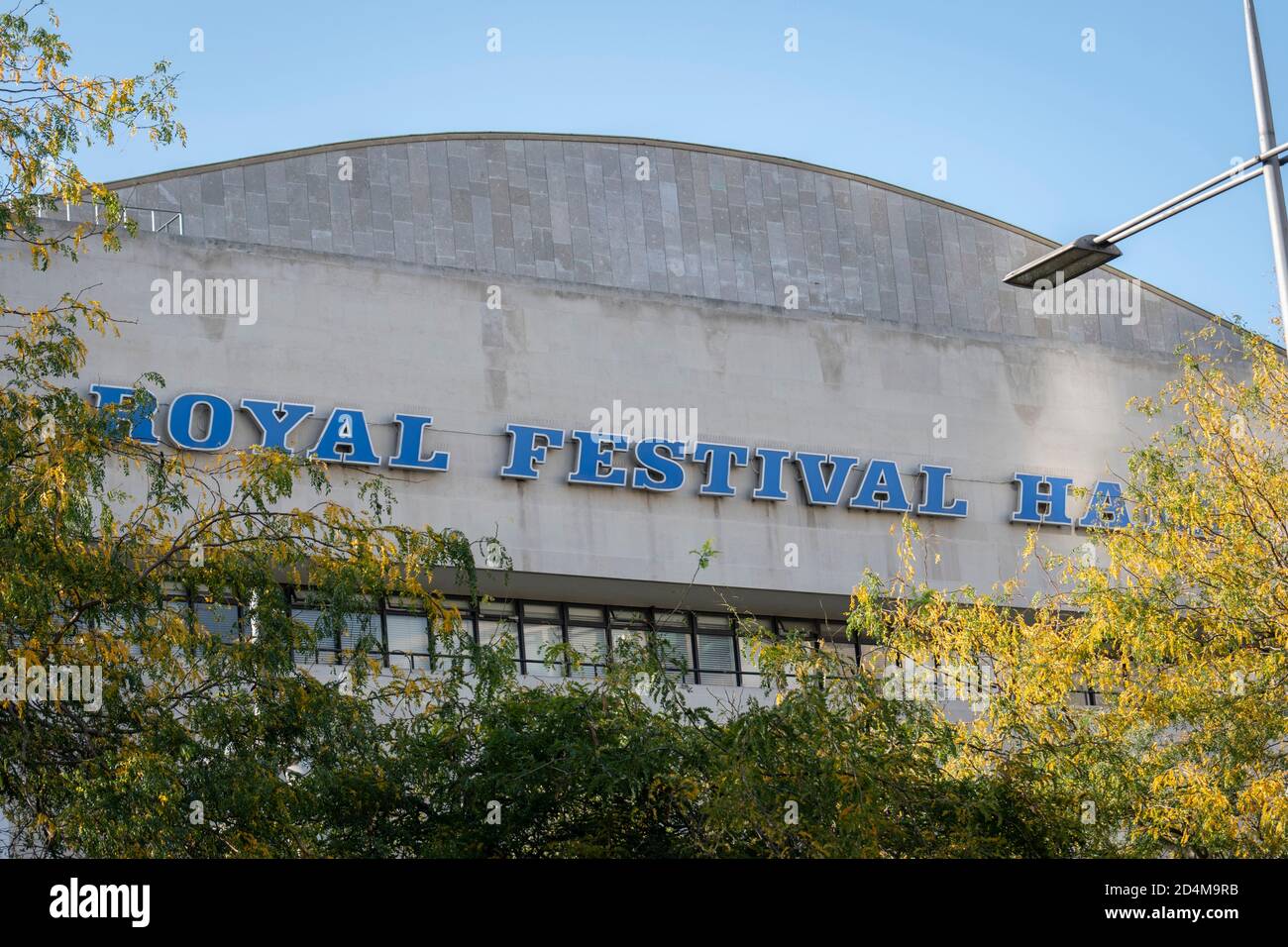 The Royal Festival Hall on the 14th September 2020 on the South Bank in the United Kingdom. Photo by Sam Mellish Stock Photo