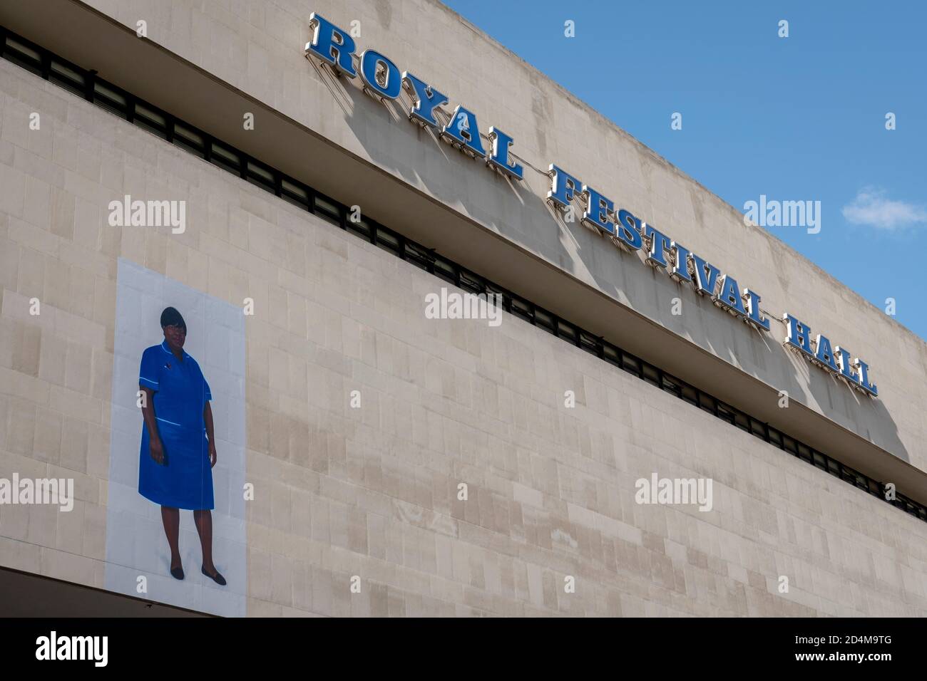 The Royal Festival Hall on the 17th September 2020 on the South Bank in South London in the United Kingdom. Photo by Sam Mellish Stock Photo