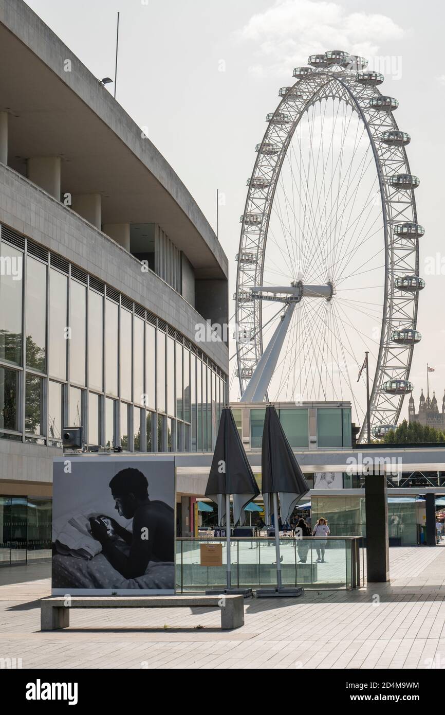 The Royal Festival Hall on the 17th September 2020 on the South Bank in South London in the United Kingdom. Photo by Sam Mellish Stock Photo