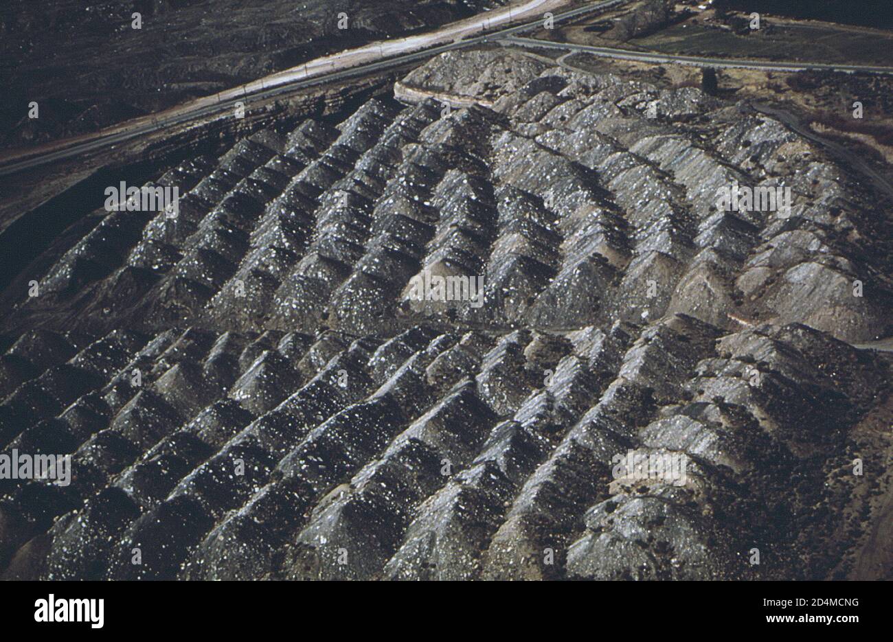 Strip mining at the Peabody Coal Company Location in or near Nucla