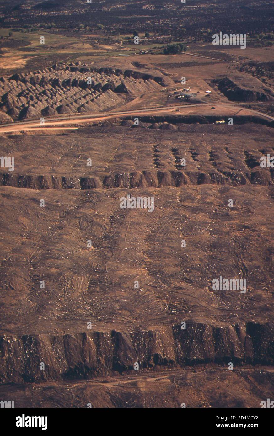 Strip mining at Peabody Coal Company Location in or near Nucla