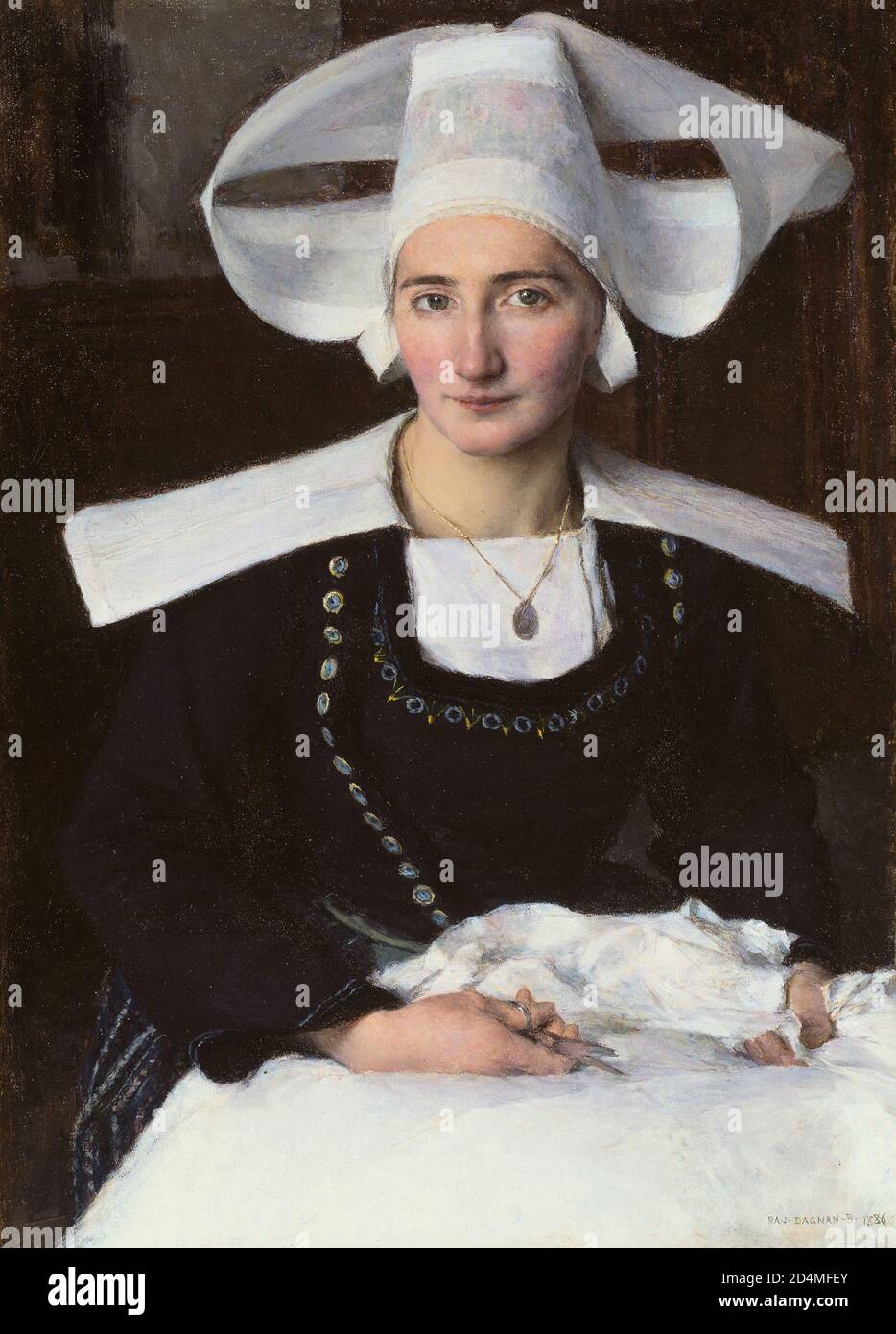 Oil on canvas Stock Photo Alamy