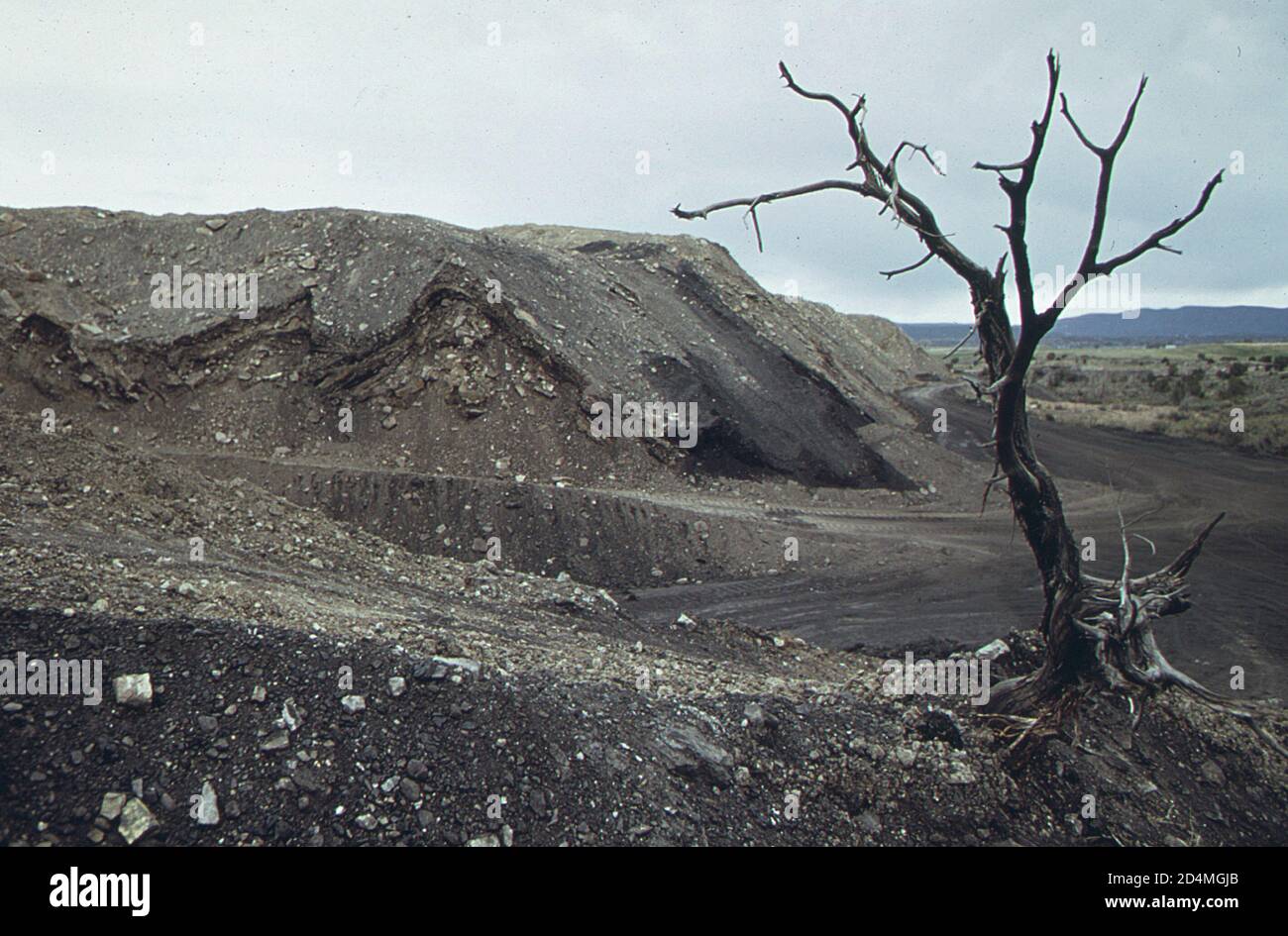 Peabody Coal Company strip mine Location in or near Nucla; Colorado