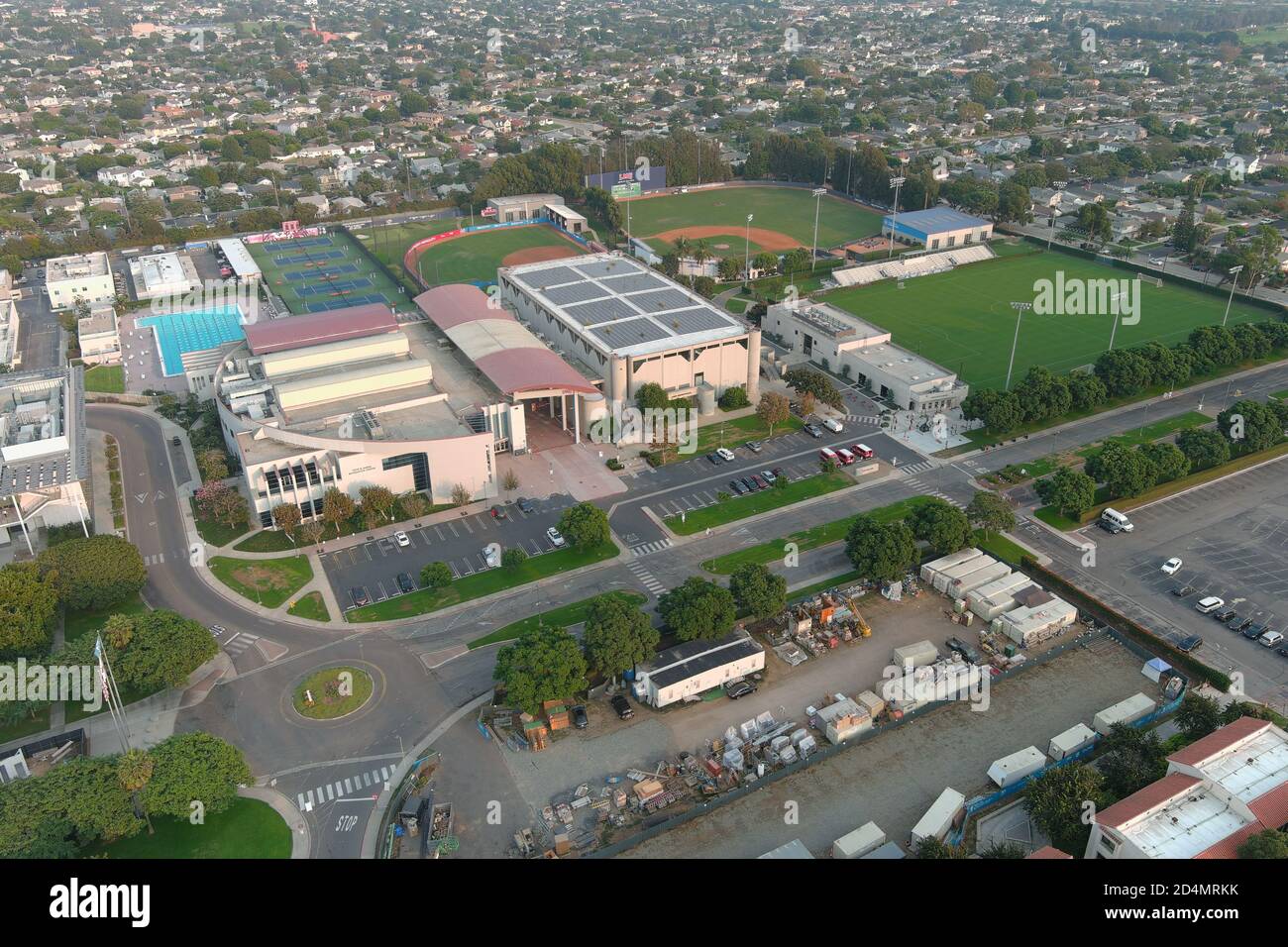 Los Angeles, Untied States. 08th Oct, 2020. A general view of the Burns Recreation Center