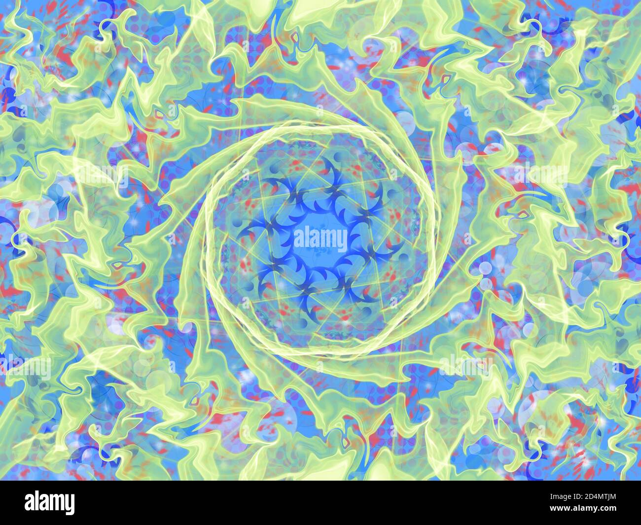 Digital art wallpaper design Stock Photo