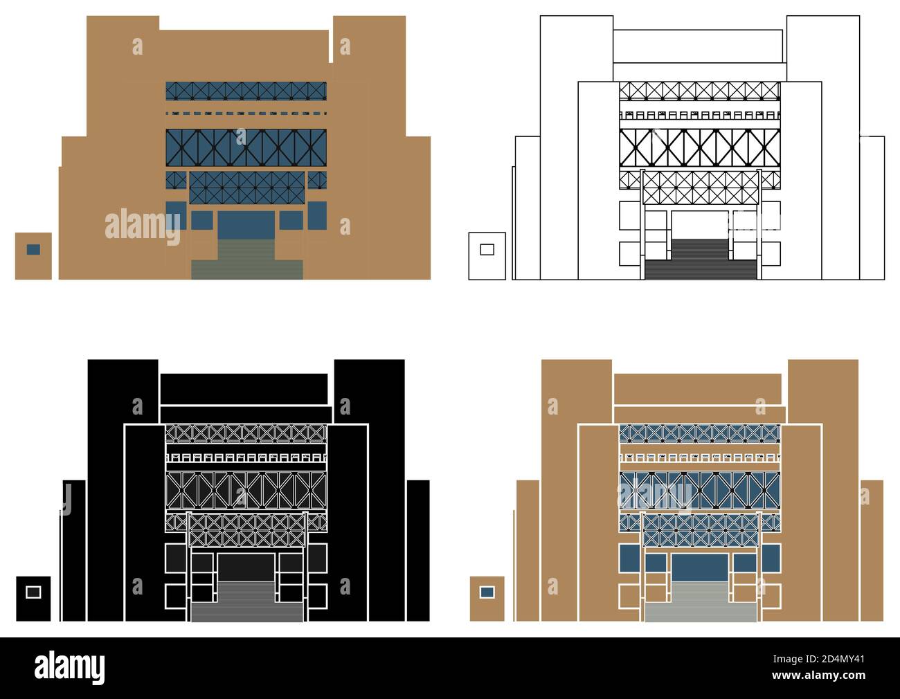 Medellin Metropolitan Theater, Colombia Stock Vector Image & Art - Alamy