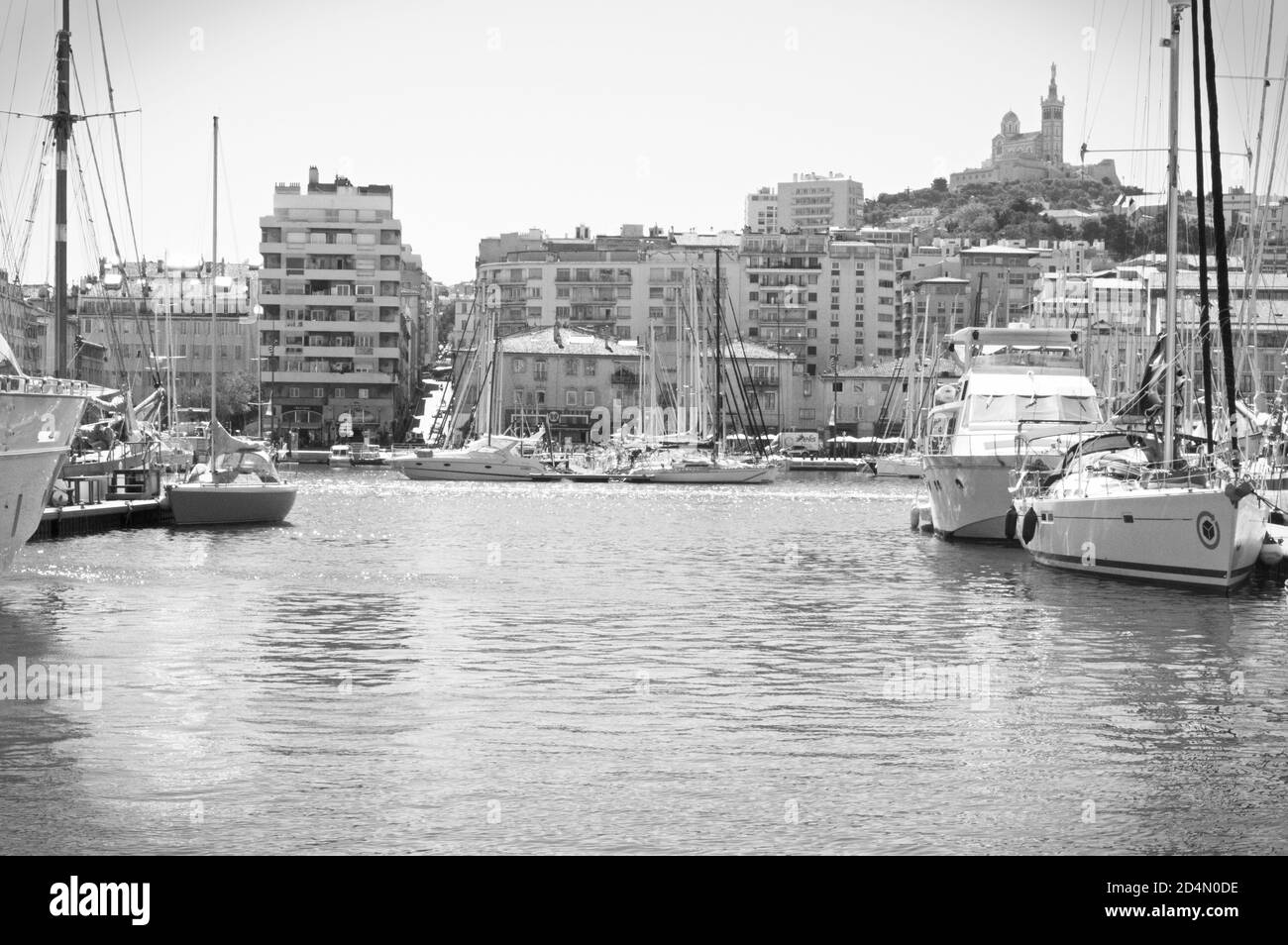 Tirage Vintage Marseille Port - épreuve Citrate Circa 1900, Format 9x12 Cm, Scène Animée