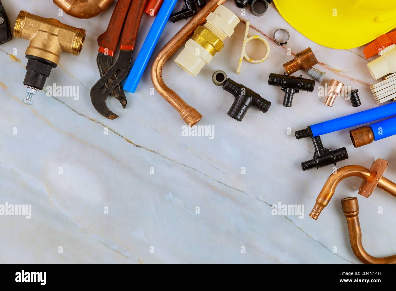 Plastic pipe connector hires stock photography and images Alamy