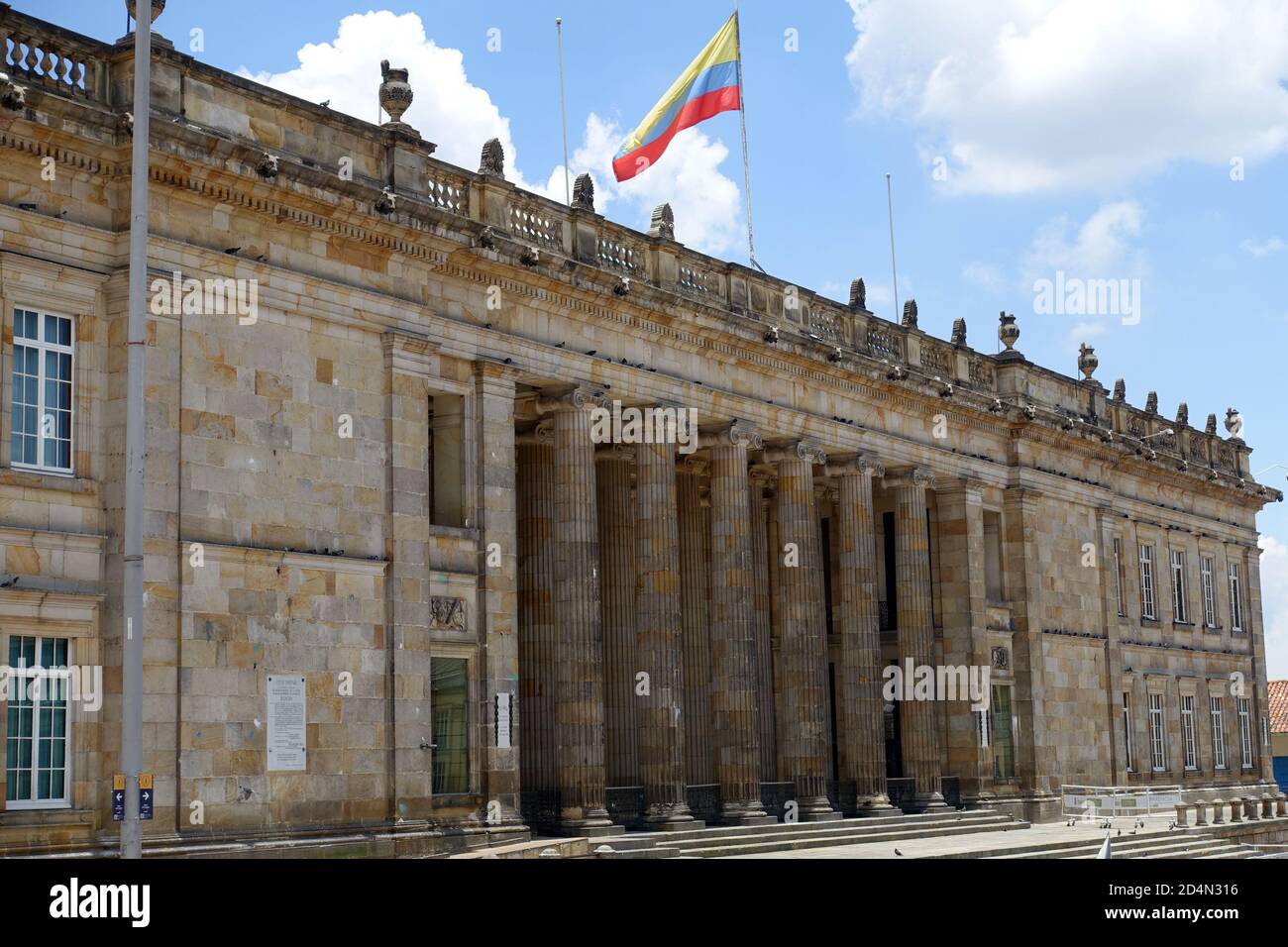 Colombia Bogota - National Capitol - Capitolio Nacional Stock Photo