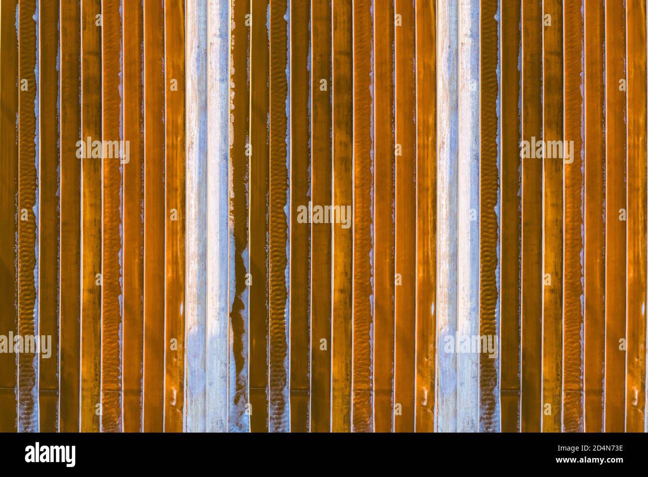 Salt cultivation evaporation pools for domestic market, Aerial view. Stock Photo