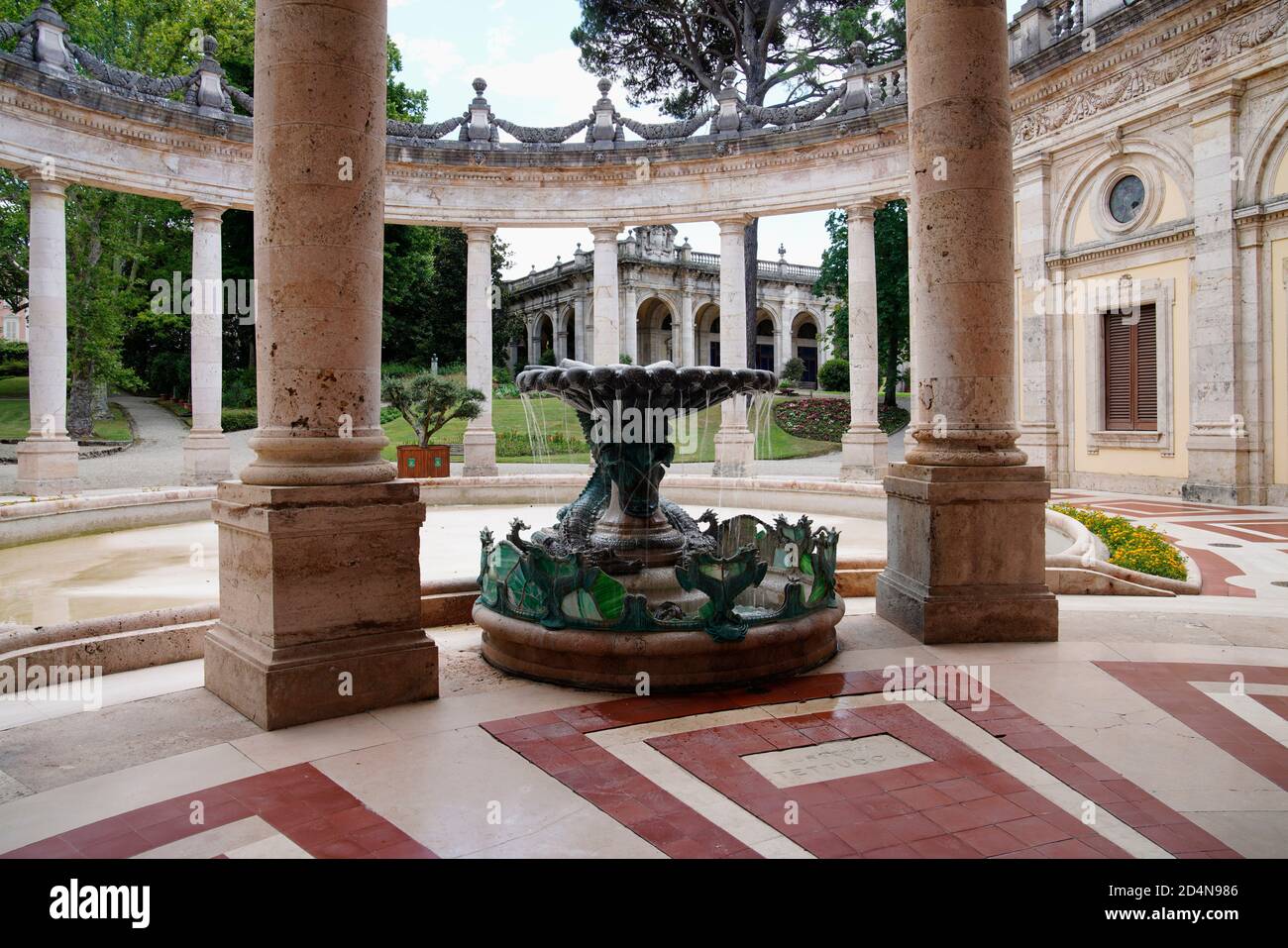 galleria della mescita,Terme Tettuccio,Montecatini Terme,Toskana,Italien,Europa Stock Photo