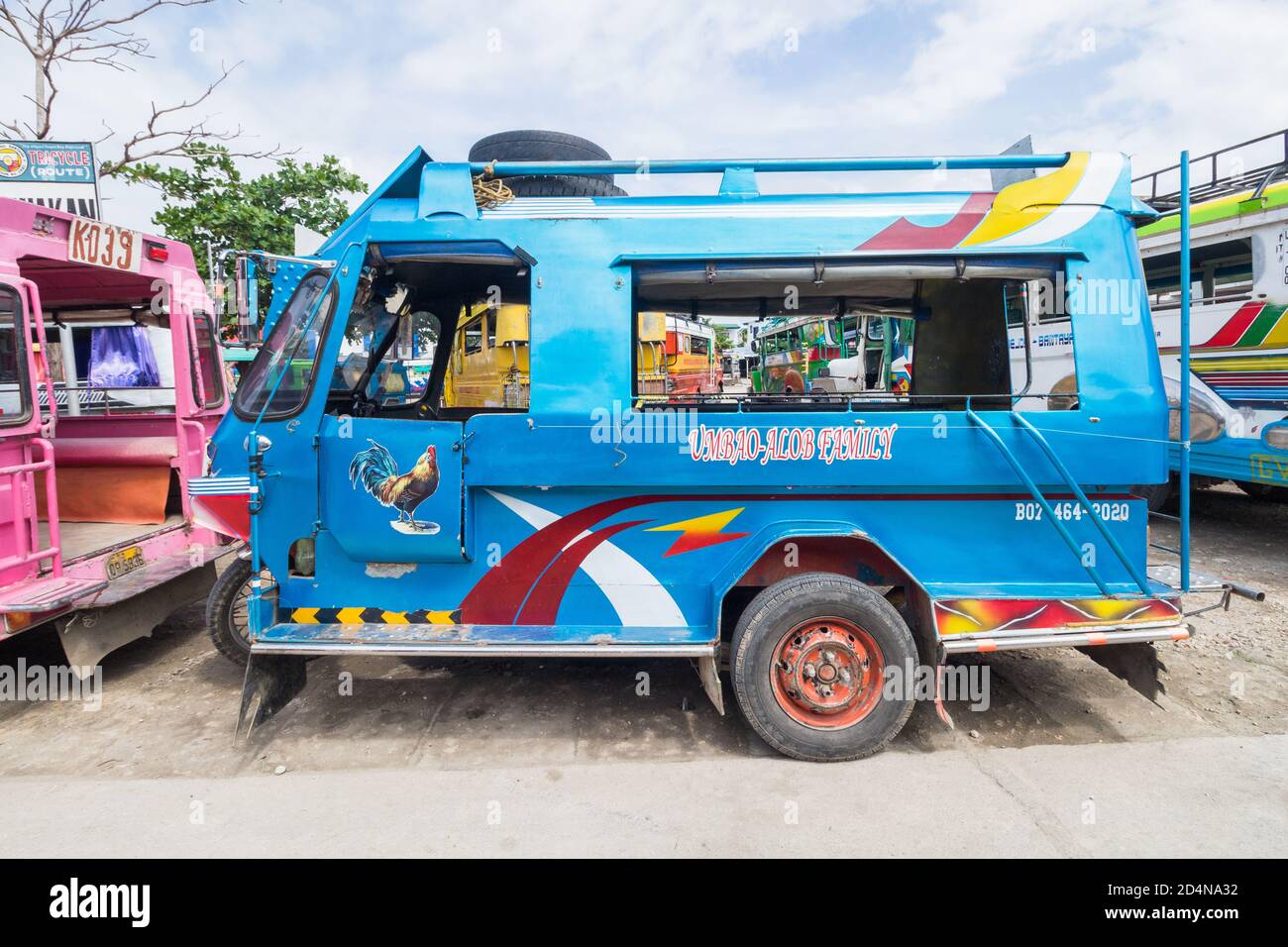 Local tricycles in Bantayan Island, Cebu Stock Photo Alamy