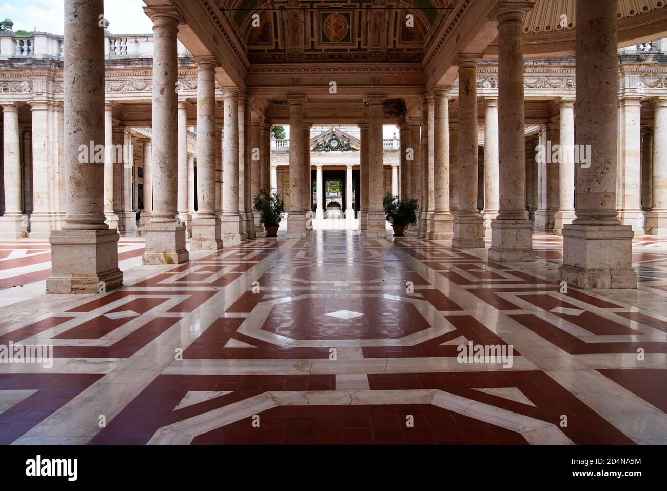 galleria della mescita,Terme Tettuccio,Montecatini Terme,Toskana,Italien,Europa Stock Photo