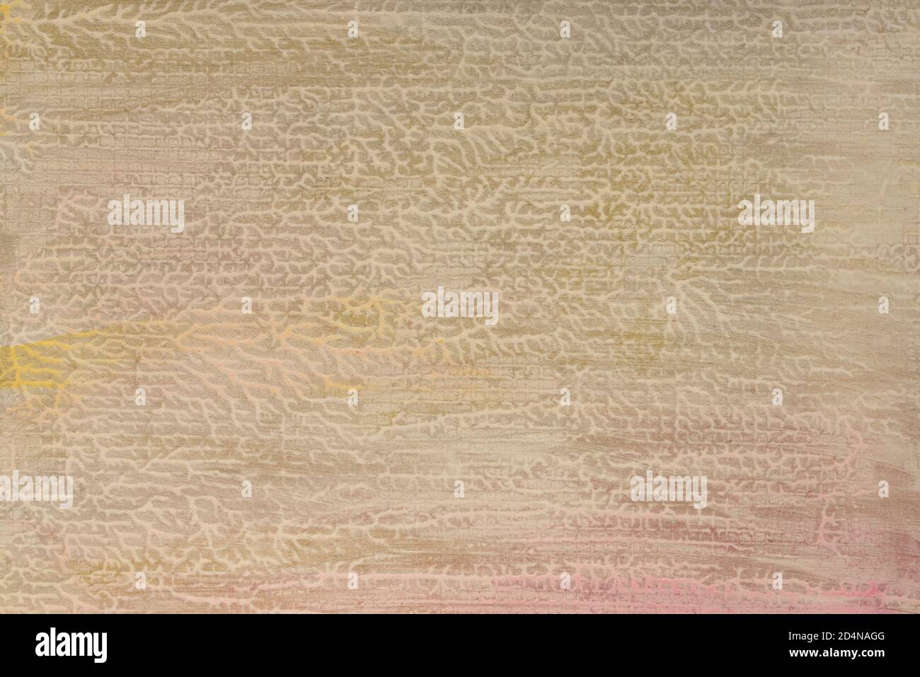 beige color painted on paper background texture Stock Photo