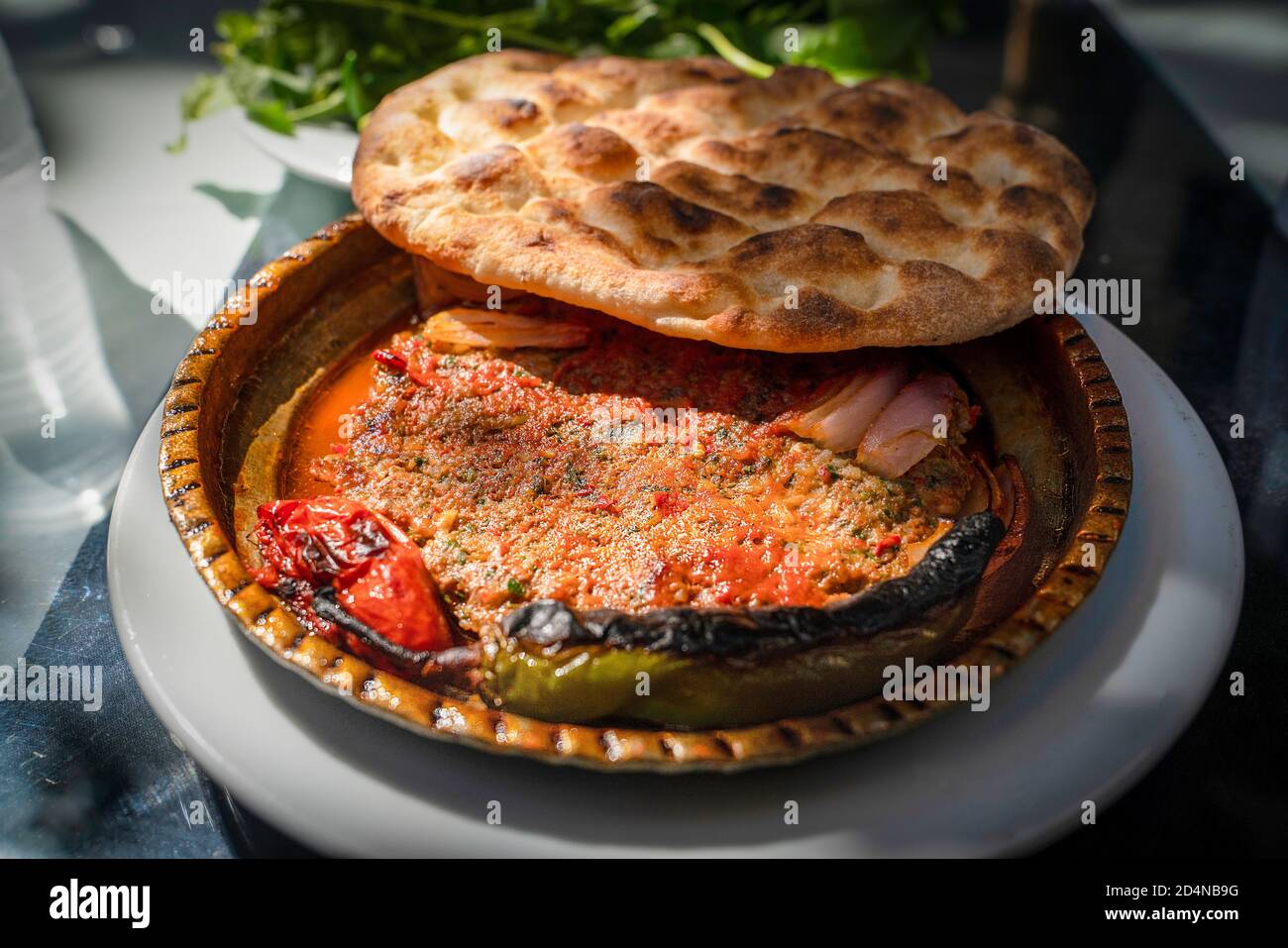 Turkish paper kebab, Turkish kagit kebabi, Antakya kagit kebap Stock Photo  - Alamy