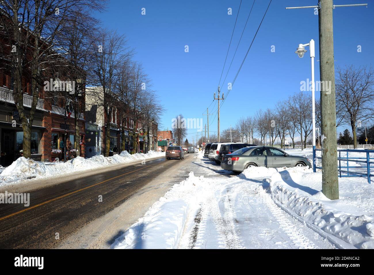West Street, Port Colborne Stock Photo Alamy