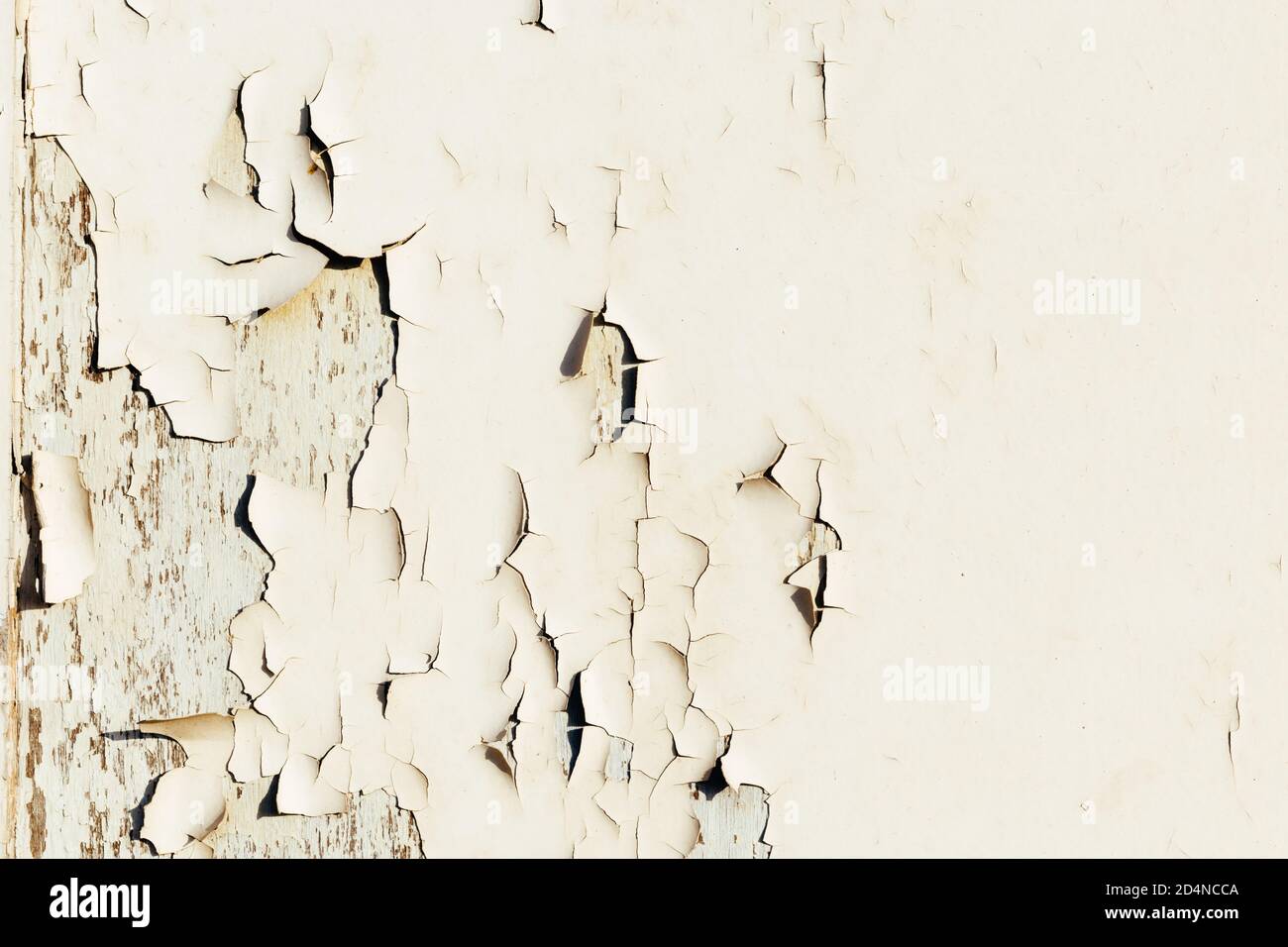 chipped paint on wood Stock Photo